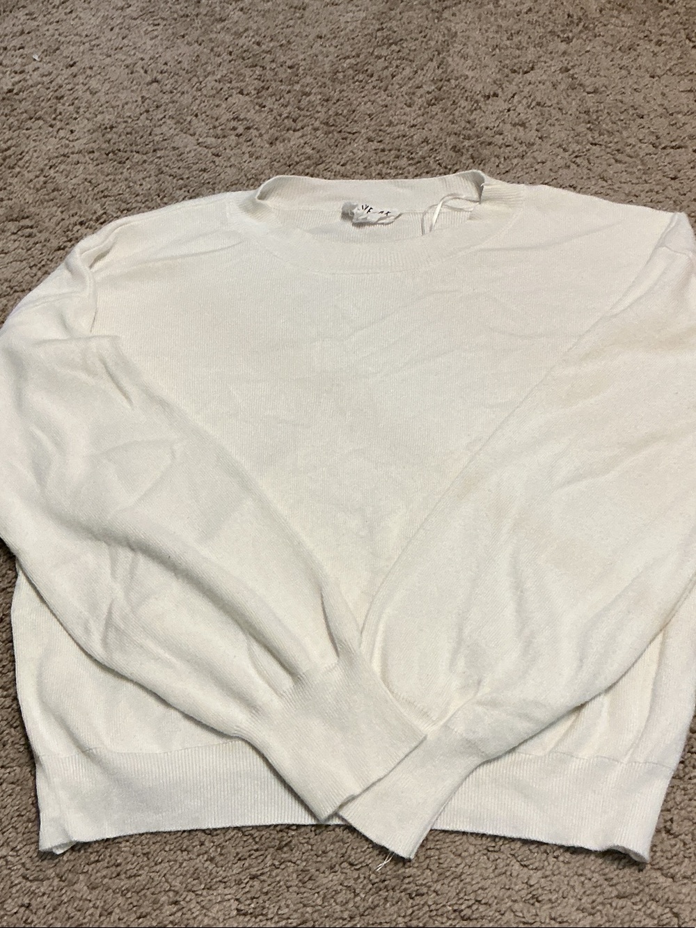Olive & Oak Men's Crewneck Sweater - Off White